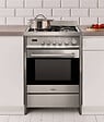 AMICA - Cuisinière Gaz A 68l 4 Feux Inox - ACME2005X - vignette