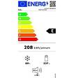 BEKO - Réfrigérateur Combiné 60cm 306l Minfrost Blanc - RDSA310M40WN - vignette