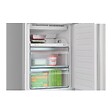 BOSCH - Réfrigérateur Combiné 61.4cm 279l No Frost Inox - KGN33NSDB - vignette