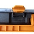 INTEC - Boîte de rangement professionnelle Organiseur 23 compartiments amovibles Noir Orange 44.3 x 31.7 x 8 cm (L x l x h) INTEC - vignette