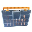INTEC - Boîte de rangement professionnelle Organiseur 23 compartiments amovibles Noir Orange 44.3 x 31.7 x 8 cm (L x l x h) INTEC - vignette