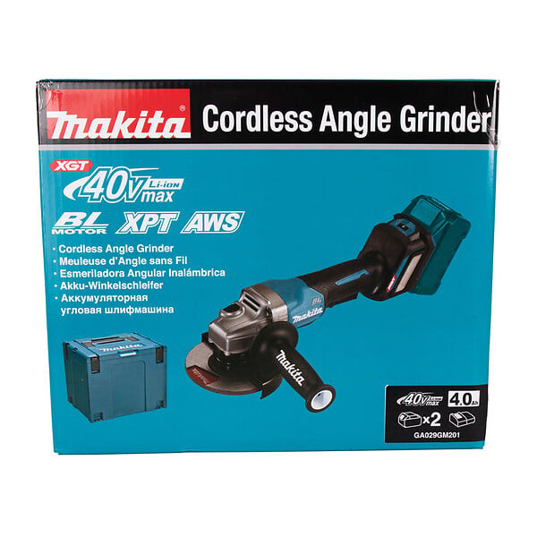 MAKITA - Meuleuse Ø 125mm 2x4Ah 40V XGT ® MAKITA GA029GM201en MAKPAC - large