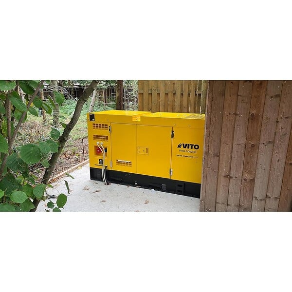 VITO - Groupe electrogène 50kVA Diesel Triphasé Monophasé AVR ATS Démarrage Automatique Autonomie 10h VITO Professional - large
