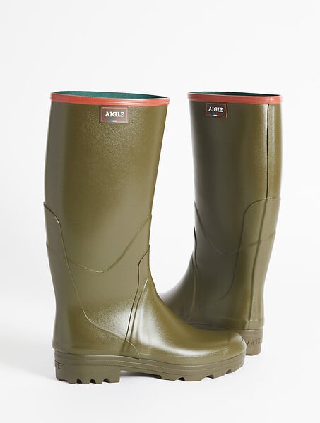 AIGLE - Bottes Chambord Pro 2 - Kaki - T45 - large