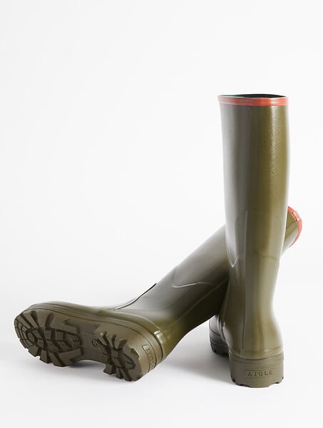 AIGLE - Bottes Chambord Pro 2 - Kaki - T45 - large