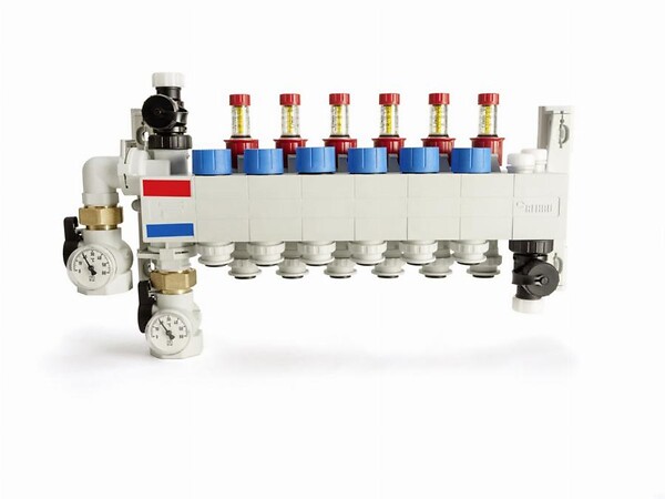 REHAU - Collecteur compact REHAU 6 circuits - 14707401001 - large