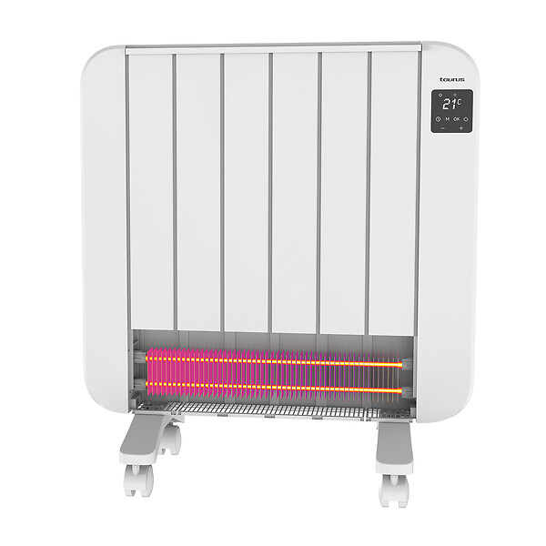 TAURUS - radiateur électrique 1500w blanc - persia 1500 - large