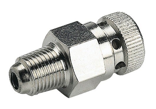 SOMATHERM FOR YOU - Bouchon de radiateur nickelé 15/21 avec joint torique - SOMATHERM - 1251-15 - large