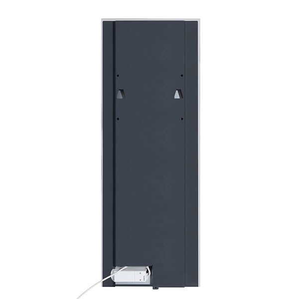 CEANOTHE - Radiateur électrique Allure galets blancs 45x120 cm - large
