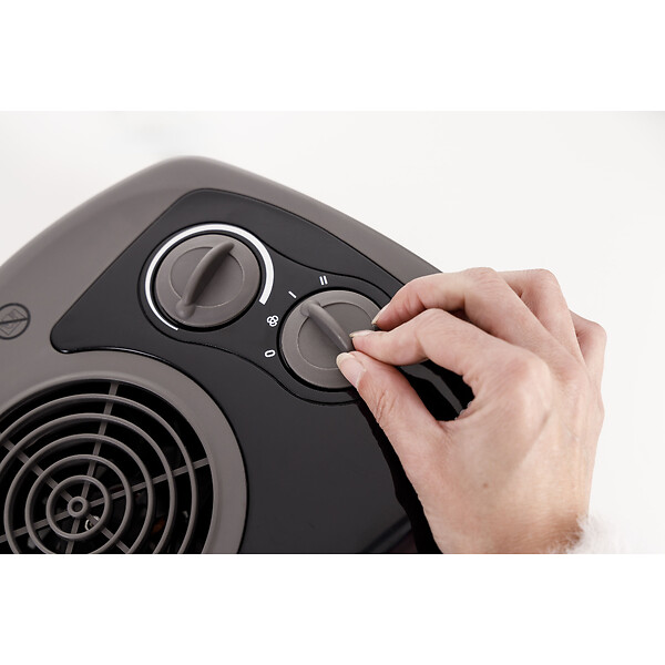 TAURUS - chauffage soufflant thermoventilateur 2400w gris - ca-2400 - large