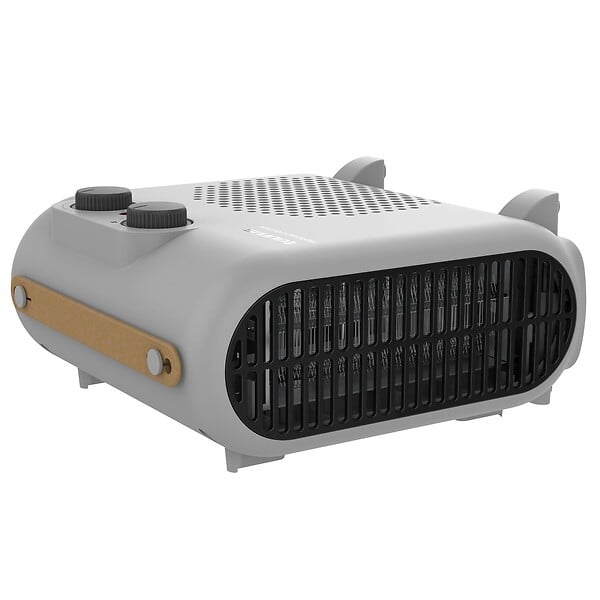 TAURUS - Chauffage Soufflant Horizontal Et Vertical 2000w Gris - TROPICANO UP&DOWN - large