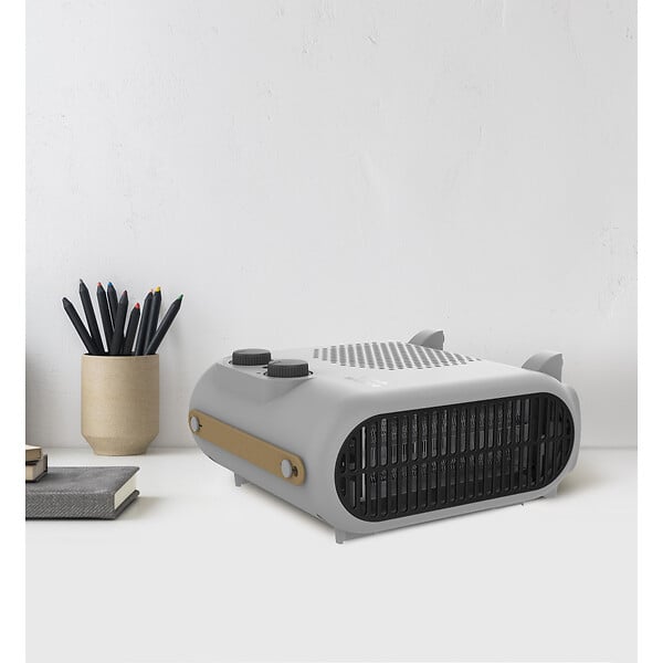 TAURUS - Chauffage Soufflant Horizontal Et Vertical 2000w Gris - TROPICANO UP&DOWN - large