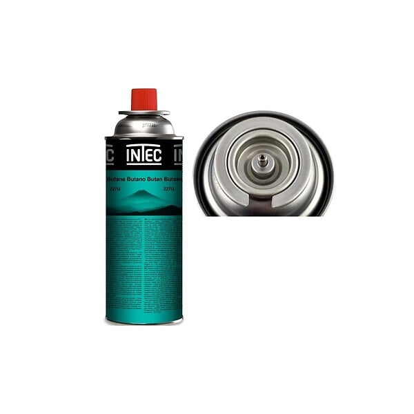 INTEC - Cartouche de gaz - 56 pièces - 250gr - Gaz butane Bouteille Universelle à valve - Camping INTEC - large