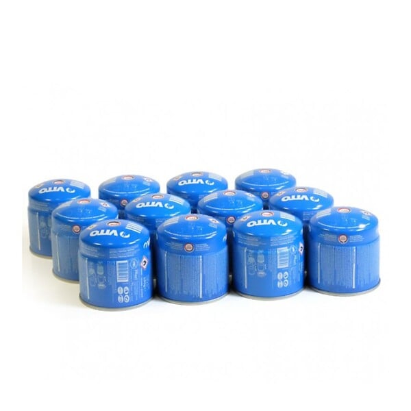 VITO - Pack de 12 Cartouches gaz 190g butane perçable sécurité stop-gaz VITO - large