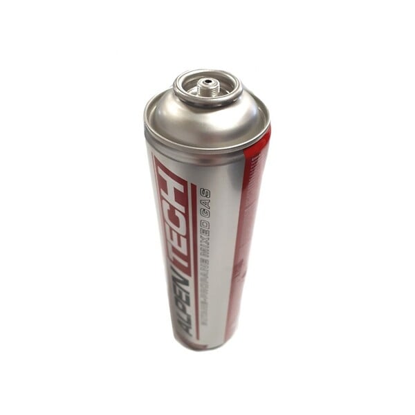 ALPENTECH - Pack de 6 Cartouches de gaz 330gr Butane propane mix 600ml Valve 7/16 ALPENTECH - large