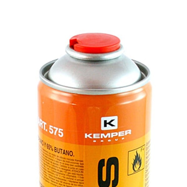 KEMPER - Pack de 12 Cartouches de gaz 330gr Butane propane mix 600ml Valve 7/16 KEMPER - large