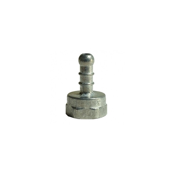 PROWELTEK - Kit connexion gaz Détendeur propane 37 mbar +Tuyau gaz souple 1.50m + embout tétine - large