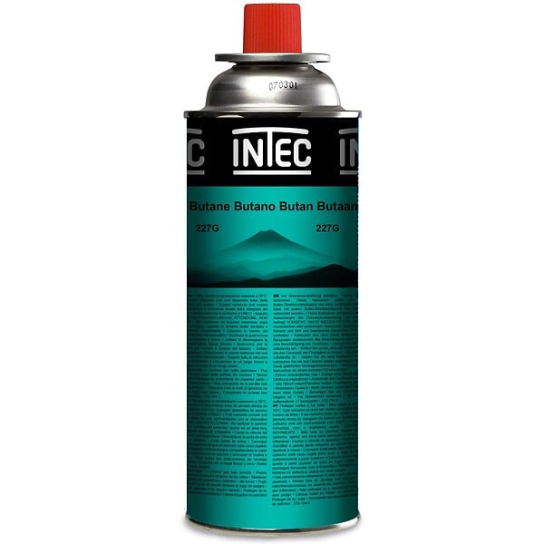INTEC - Cartouche de gaz - 28 pièces - 250gr - Gaz butane Bouteille Universelle à valve - Camping INTEC - large
