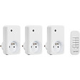 SMARTWARES - Kit de 3 prises commandées avec télécommande - vignette