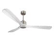 PURLINE - Ventilateur de plafond Réversible  Thermostat Dimmable Wifi Moteur à courant continu Toits en pente Télécommande Lumière à trois tons Hypersilence Mémoire - vignette