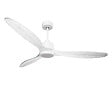 PURLINE - Ventilateur de plafond Réversible  Thermostat Dimmable Wifi Moteur à courant continu Toits en pente Télécommande Lumière à trois tons Hypersilence Mémoire - vignette