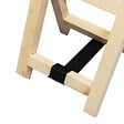 WERKAPRO - Chevalet en bois WERKAPRO  à 2 supports pour sciage de bûches - vignette