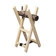 WERKAPRO - Chevalet en bois WERKAPRO  à 2 supports pour sciage de bûches - vignette