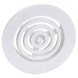 NICOLL - Grille de ventilation contrecloison ronde à encastrer Ø 35 mm sans moustiquaire - vignette