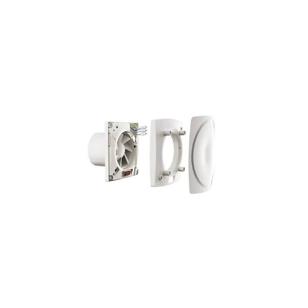 ATLANTIC - Extracteur Permanent Automatique Curv Genius 100ih - Salle De Bain - 20/50m³/h - 16 À 22 Db(a) - Blanc - large