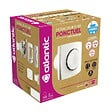 ATLANTIC - Extracteur Ponctuel Manuel Curv Flash 100i - Wc Et Salle De Bain - 90m³/h - 28 Db(a) - Blanc - vignette