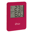 OTIO - Thermomètre hygromètre magnétique LCD - Rose - Otio - vignette