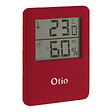OTIO - Thermomètre hygromètre magnétique LCD - Bordeaux - Otio - vignette