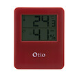 OTIO - Thermomètre hygromètre magnétique LCD - Bordeaux - Otio - vignette