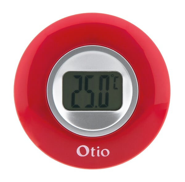 OTIO - Thermomètre digital intérieur - Rouge - Otio - large