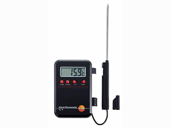 TESTO SARL - Mini-thermomètre alarme avec minimum/maximum. - large