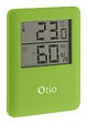 OTIO - Thermomètre hygromètre magnétique LCD - Vert - Otio - vignette