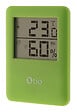 OTIO - Thermomètre hygromètre magnétique LCD - Vert - Otio - vignette