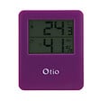 OTIO - Thermomètre hygromètre magnétique LCD - Violet - Otio - vignette