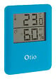 OTIO - Thermomètre hygromètre magnétique LCD - Bleu - Otio - vignette