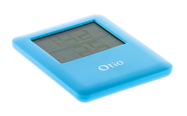 OTIO - Thermomètre hygromètre magnétique LCD - Bleu - Otio - large
