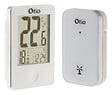 OTIO - Thermomètre intérieur/extérieur avec capteur sans fil - Blanc - Otio - vignette
