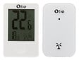 OTIO - Thermomètre intérieur/extérieur avec capteur sans fil - Blanc - Otio - vignette