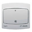 ATLANTIC - Bouton Poussoir Universel Pour Vmc Simple Flux Hygroréglable - Blanc - vignette