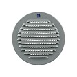 RENSON - Grille ronde Renson 435R 100 mm aluminium gris - vignette