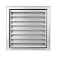 RENSON - Grille murale à encastrer RENSON F1 anodisé argent moustiquaire inox - 500 x 300 mm - 41153 - vignette