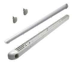 NICOLL - Kit double régulateur + déflecteur + cache vis + vis 22m³ NICOLL - blanc - 1KHF122 - large