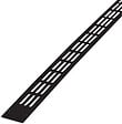 RENSON - Grille plate alu 478/1 - RENSON - 275 mm x 20 mm - noir ral 9005 - 00047818 - vignette