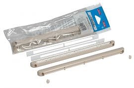 NICOLL - Kit sachet entrée air autoréglable avec 4 vis NICOLL - Sable - 1EAHFS - large