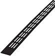 RENSON - Grille plate alu 478/3 475mm noir ral 9005 - RENSON - 17372 - vignette