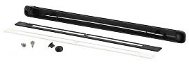 NICOLL - Kit simple entrée d'air réglable 22m³ + Cache vis + Vis NICOLL - Noir - 1KVR122N - large